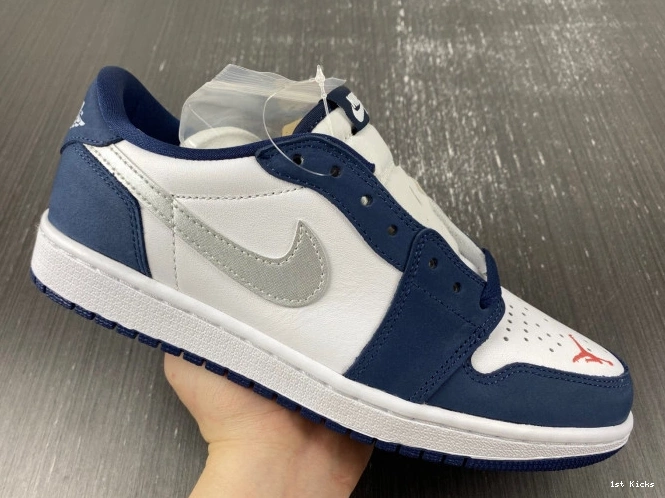 1st Kicks Shoes Navy Low SB CJ7891-400 1 Jordan Midnight 0722